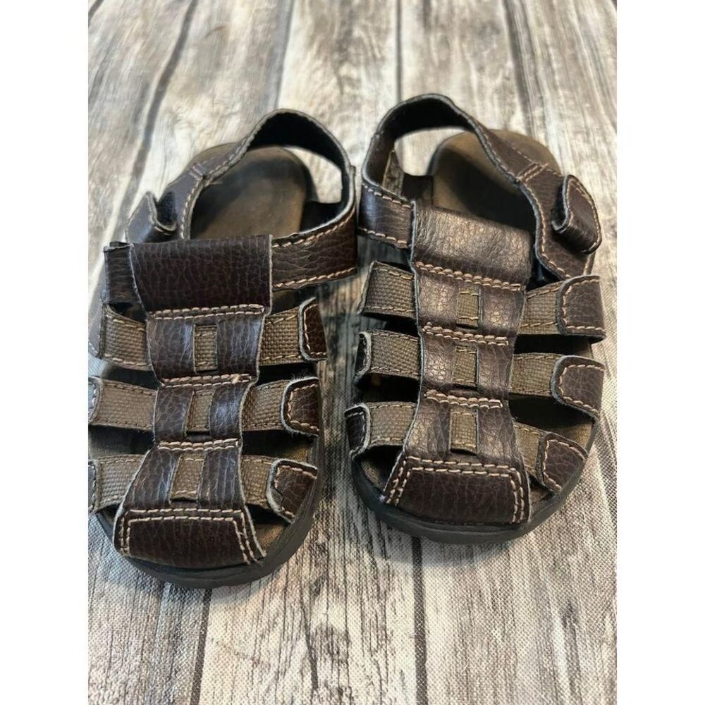 Sandals‎ Boys Brown size 8.5